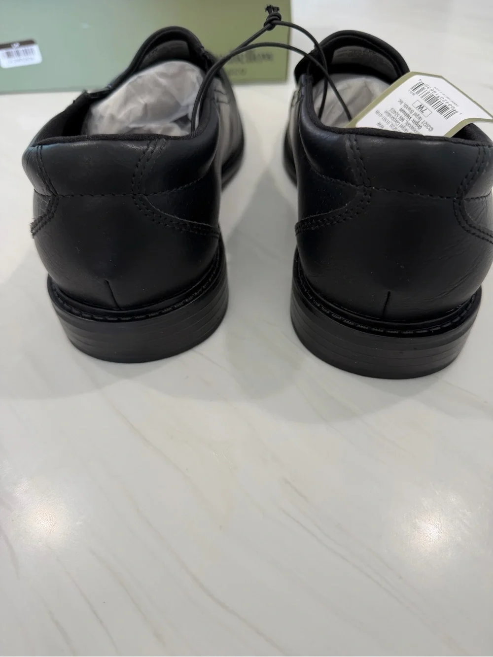 Goodfellow & Co Black Leather Slip-On Loafers